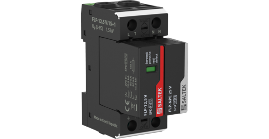 Lightning current and surge arrester, 25 kA 