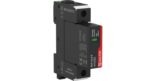 Lightning current and surge arrester, 12.5 kA (10/350 µs), 60 kA (8/20 µs)