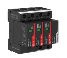 Lightning current and surge arrester , TT, 50 kA (10/350 µs), 100 kA (8/20 µs)