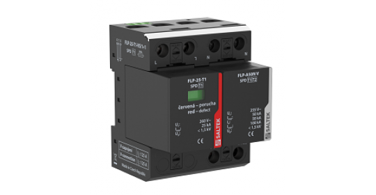 Combined lightning current arrester, 50 kA