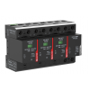 Lightning current arrester for 3-phase TT system, 100 kA (10/350 µs)