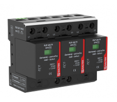Lightning current arrester for 3-phase TN-C system, 75 kA (10/350 µs)