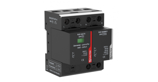Combined lightning current arrester, 50 kA