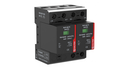 Combined lightning current arrester, 50 kA
