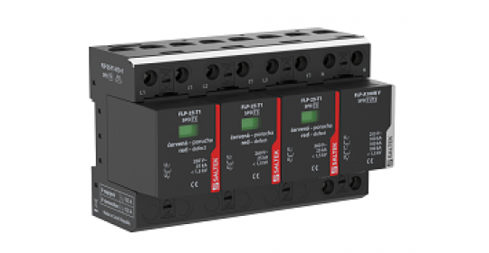 Lightning current arrester for 3-phase TT system, 100 kA (10/350 µs)