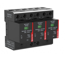 Lightning current arrester for 3-phase TN-C system, 75 kA (10/350 µs)