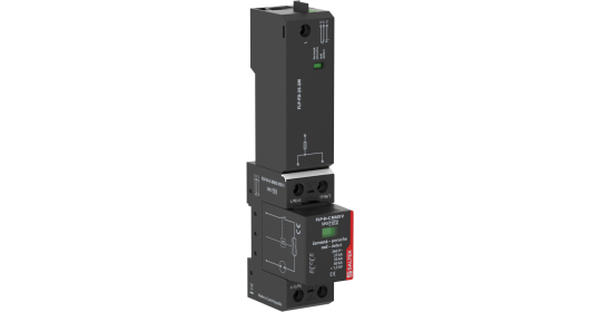 Combination of lightning current and surge arrester, 25 kA (10/350 µs)
