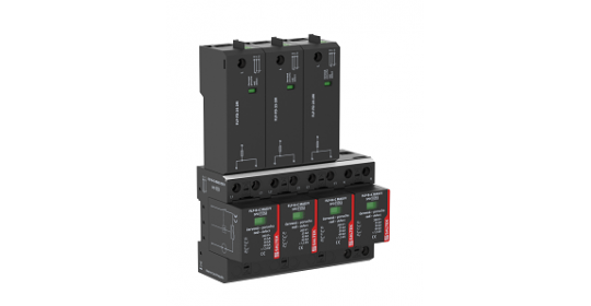 Combination of lightning current and surge arrester ,100 kA 