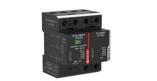 Combination of lightning ,TT, 50 kA (10/350 µs), 100 kA (8/20 µs)