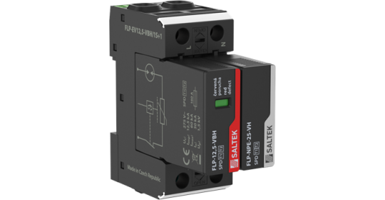 Combination of lightning current and surge arrester for one-phase aplications , 25 Ka
