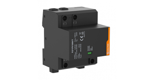 Lightning current and surge arrester for PV systems, 1000 V DC