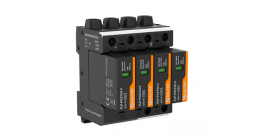 Lightning current and surge arrester for PV systems,560 V DC