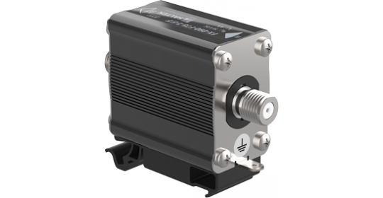Lightning current arrester for coaxial lines , up to 70 V