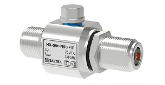 Lightning current arrester for coaxial lines (antennas), 70 V DC