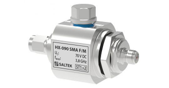 Lightning current arrester for coaxial lines (antennas), 70 V DC