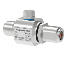 Lightning current arrester for coaxial lines (antennas), 180 V DC
