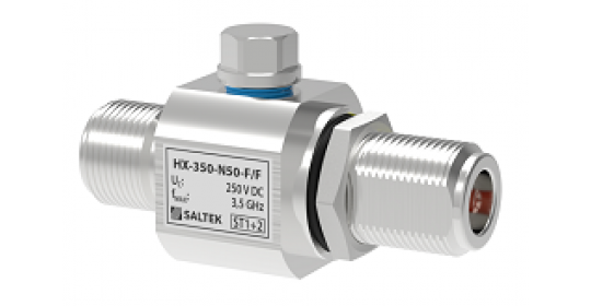 Lightning current arrester for coaxial lines (antennas), 250V DC