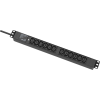 Multi socket outlet ,SPD Type 3 for 19" RACK