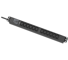 Multi socket outlet , SPD Type 3 for 19" RACK