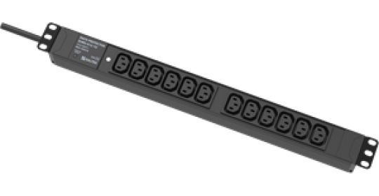 Multi socket outlet ,SPD Type 3 for 19" RACK