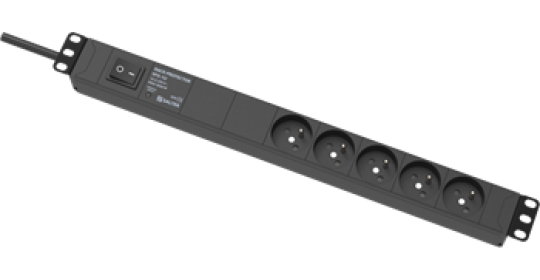 Multi socket outlet RFi filter ,SPD Type 3 for 19" RACK