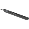 Multi socket outlet , SPD Type 3 for rack 19"