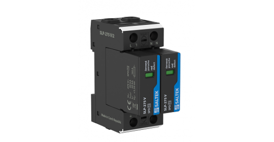Surge arrester,single-phase system TN-S, 80 kA (8/20 µs).