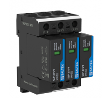 Surge arrester for three-phase system TN-C, 120 kA (8/20 µs)