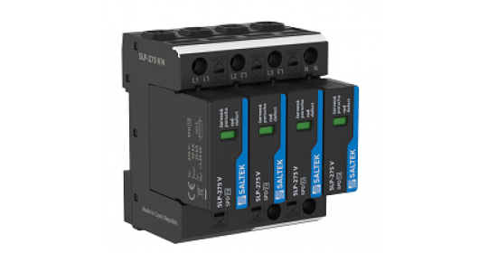 Surge arrester for three-phase system TN-S, 160 kA (8/20 µs)