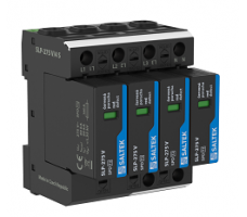 Surge arrester for three-phase system TN-S, 160 kA (8/20 µs)