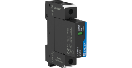 Surge arrester,TN and TT systems, up to 385 V AC, 40 kA (8/20 µs)