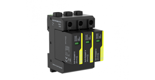 Surge arrester for PV systems (both poles), up to 1000 V DC