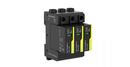Surge arrester for PV systems (both poles), up to 1000 V DC