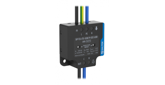 Module of surge protection, input/output cores, 10 A