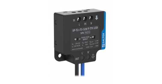 Module of surge protection, input terminals/output cores, 10 A