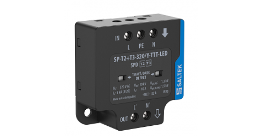 Module of surge protection , input/output terminals, 10 A