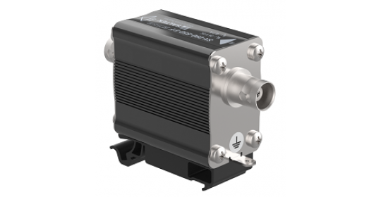 Surge arrester for protection of sensitive coaxial inputs ,50 Ohm
