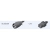 Power Cord Blue IEC 60309 150sqmm Commando Plug, 2P+E,16A