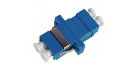 FO Adapter LC-LC Dpx SM - Flange Blue