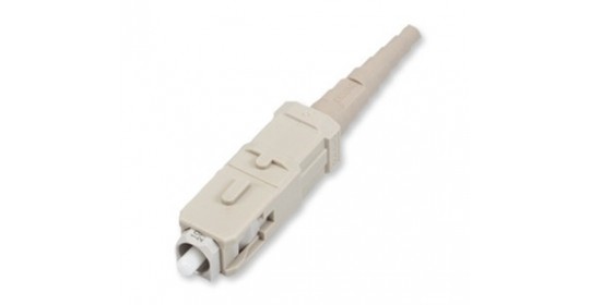 FO Connector SC MM 62.5/125, Beige.