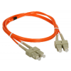 FO Patch Cord 50/125 Dpx OM2 2.0mm SC/UPC-SC/UPC-10m LSOH. FO Patch Cord 50/125 Dpx OM2 2.0mm SC/UPC-SC/UPC-10m LSOH.