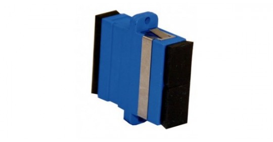 FO Adapter SC-SC Dpx SM Screw Type - Blue