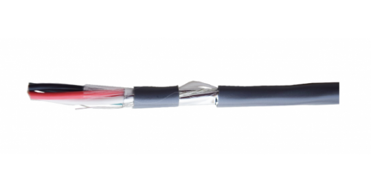 Cable 4C,18AWG,Shielded, PVC (300V/75C) R40005-1A-305m/Roll