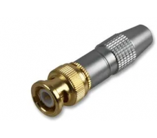 BNC Plug 50 Ohms Screw Type.