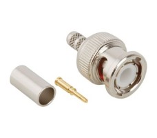 BNC Socket 50 Ohms Crimp Type.
