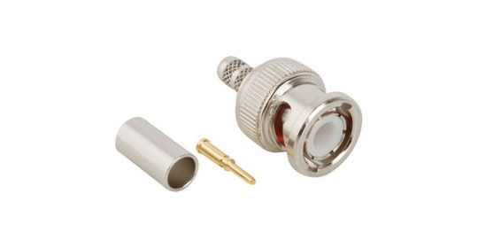 BNC Socket 50 Ohms Crimp Type.