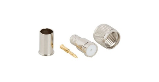 Mini UHF Crimp Plug 50 Ohms.