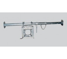 Adjustable boom with cable guiding device