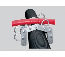 Galvanised chain rollers