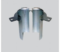 Galvanised spare socket for rope entrance device